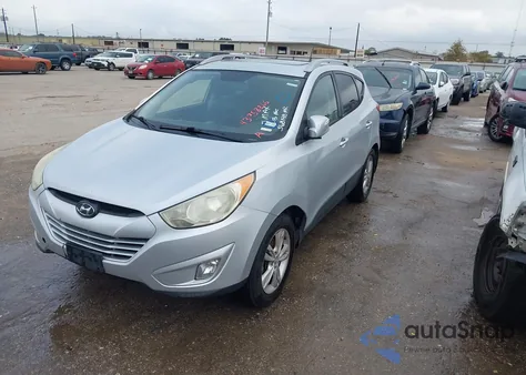 2013 Hyundai Tucson Gls from USA, damaged, VIN KM8JUCAC2DU568148